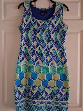 Colorful, Print Summer/Spring Tank Dress